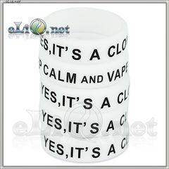 Silkprint Decorative Silicone Ring - силиконовое колечко, препятствующее скольжению эл. сигареты.