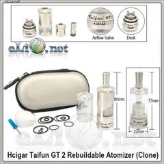 HCigar Taifun GT 2 Style RBA. Обслуживаемый Атомайзер, клон Тайфуна 2й версии