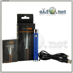 VapeOnly eGo USB Flashlight Battery - 1600mAh - аккумулятор с фонариком.