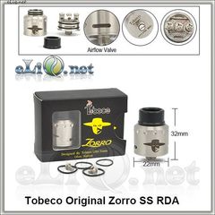 Tobeco Zorro  RDA - оригинальный ОА для дрипа.