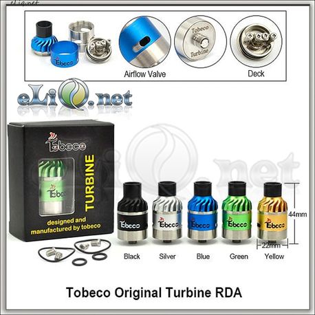 Tobeco Original Turbine RDA - оригинальный ОА для дрипа.