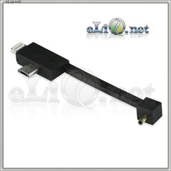 Multi-functional Cable with Lightning Port and Micro USB port for Innokin MVP3.0 Pro