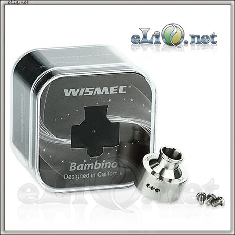 WISMEC Bambino RDA - обслуживаемый атомайзер для дрипа. 