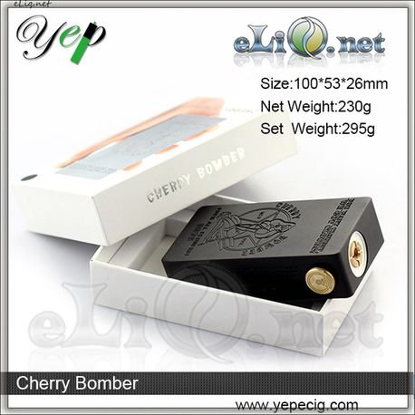 Yep Cherry Bomber mech box mod - механический боксмод под 2 аккумулятора