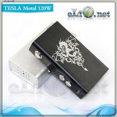 Tesla Metal 120W - боксмод-вариватт под 2 аккумулятора.