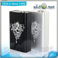 Tesla Metal 120W - боксмод-вариватт под 2 аккумулятора.