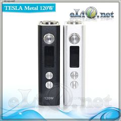 Tesla Metal 120W - боксмод-вариватт под 2 аккумулятора.