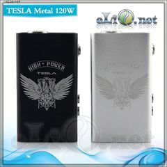 Tesla Metal 120W - боксмод-вариватт под 2 аккумулятора.