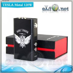 Tesla Metal 120W - боксмод-вариватт под 2 аккумулятора.