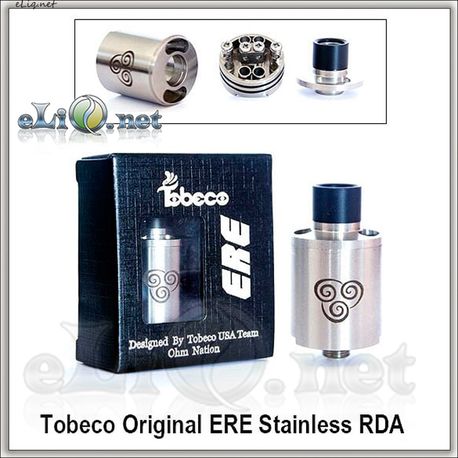 [Tobeco] Original ERE RDA - ОА для дрипа из нержавеющей стали. 