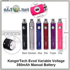 [KangerTech] EVOD VV / EVOD Twist 350mAh - варивольт