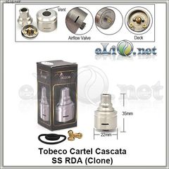 Tobeco Cartel Cascata RDA - ОА для дрипа. клон.
