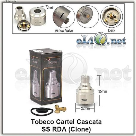 Tobeco Cartel Cascata RDA - ОА для дрипа. клон.