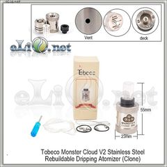 [Tobeco] Monster Cloud V2 RDA - ОА для дрипа. клон.