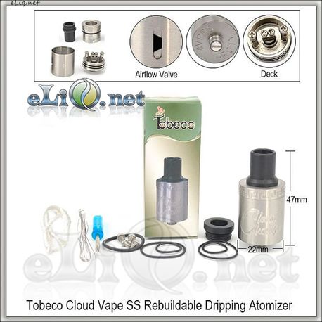 [Tobeco] Cloud Vape RDA - ОА для дрипа. клон.
