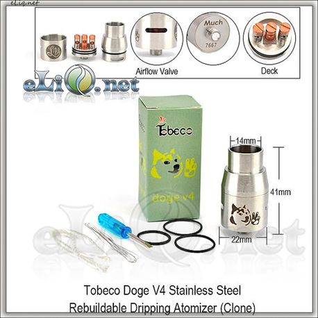 [Tobeco] Doge V4 RDA - ОА для дрипа. клон.