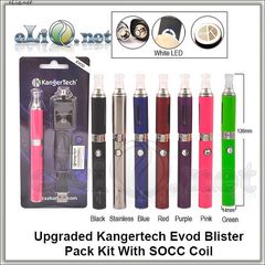 [KangerTech] Улучшенный набор. Upgraded Evod Blister Pack Kit With SOCC Coil