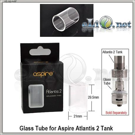 Aspire Стеклянная колба на Atlantis 2.
