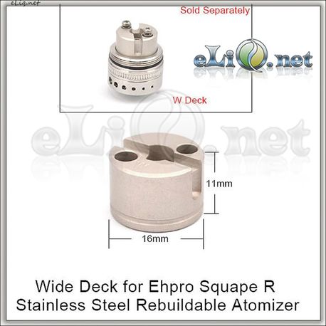 EHPRO Wide Deck for Squape R RTA/ Широкая база.