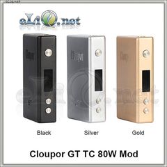 80W Cloupor GT TC Mod - боксмод варивольт-вариватт с температурным контролем.