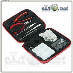 E-cig DIY Tool Accessories Kit - большой набор инструментов + омметр.