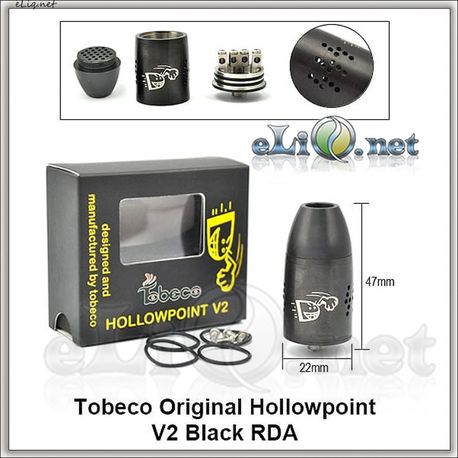 Tobeco Hollowpoint V2 RDA - оригинальный ОА для дрипа.