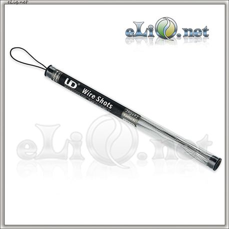 UD 20pcs Twisted Kanthal Wire Shots (0.4mm, 26ga) - Скрученная канталовая проволока.