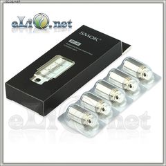 SMOK TFV4 TF-Ti Dual Coils - двуспиральный титановый испаритель.