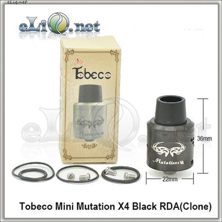 Tobeco Mini Mutation x V4 RDA - ОА для дрипа. клон. Маленькая Мутация