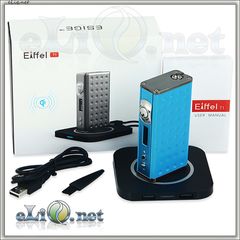 165W ESIGE Eiffel T1 TC/VW MOD -  боксмод вариватт с температурным контролем и беспроводной зарядкой.