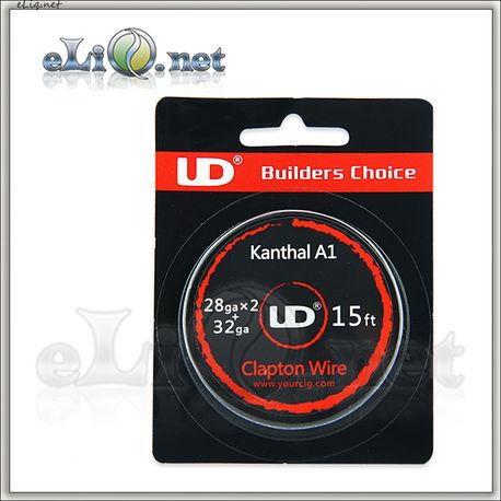 UD Clapton Kanthal  Wire (28ga х 2+32ga) - клэптон кантал.