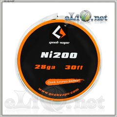 [GeekVape] 28ga, 0.32мм Никель Ni200. 10м. 