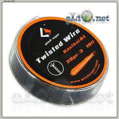 [GeekVape] 28ga*3, Плетенный 0.32мм Кантал А1. 5м. 