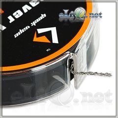 [GeekVape] 32ga*8, Плетенный 0.2мм Кантал А1. 3м. 