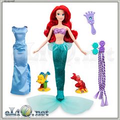 Поющая русалочка Ариэль с аксессуарами. Подарочный набор. Ariel. Disney 