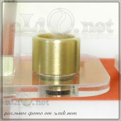 [510] Small Copper / Brass Drip Tip. Короткий медный / латунный дрип-тип.