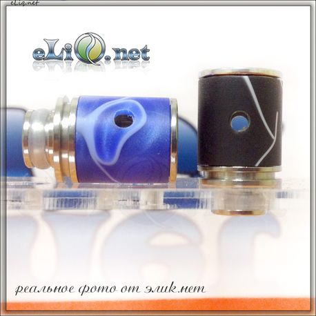 [510] Airflow Acryl Drip tip. Акриловый дриптип с обдувом.