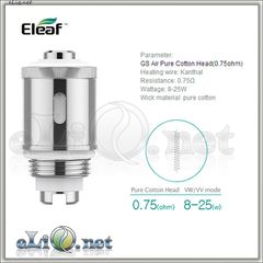 0.75ohm Eleaf GS-Air Pure Cotton сменный испаритель.