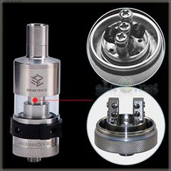 Steam Crave Aromamizer RDTA - обслуживаемый атомайзер-танк для дрипа. Аромамайзер. (6 мл, 2 стойки)