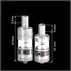 Steam Crave Aromamizer RDTA - обслуживаемый атомайзер-танк для дрипа. Аромамайзер. (6 мл, 2 стойки)