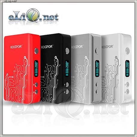 200W KOOPOR Plus TC/VW 18650 MOD - боксмод вариватт с температурным контролем.