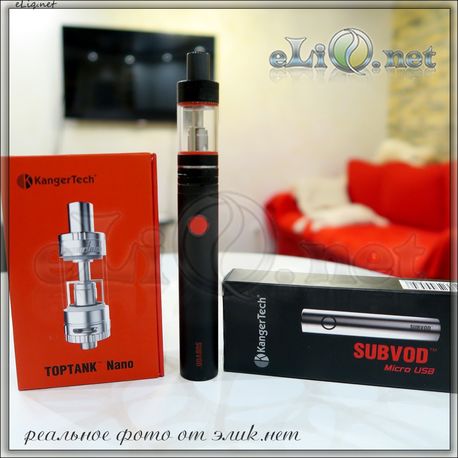 Kangertech Subvod  + TOPTANK Nano. Набор.