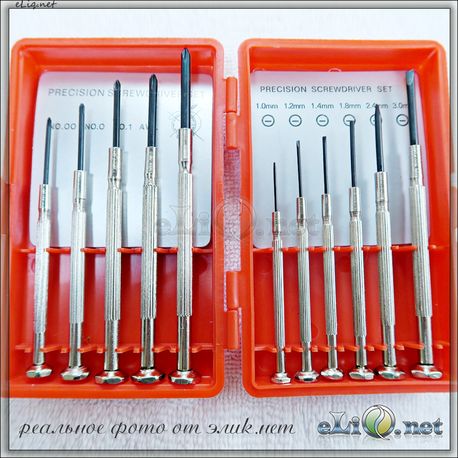 GeekVape  Coil Jig & Precision Screwdriver Set for E-cig - набор отверток. инструмент для намотки.