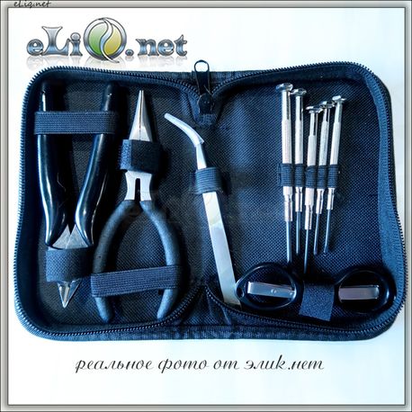 GeekVape DIY Tools Mini Kit набор инструментов в футляре.