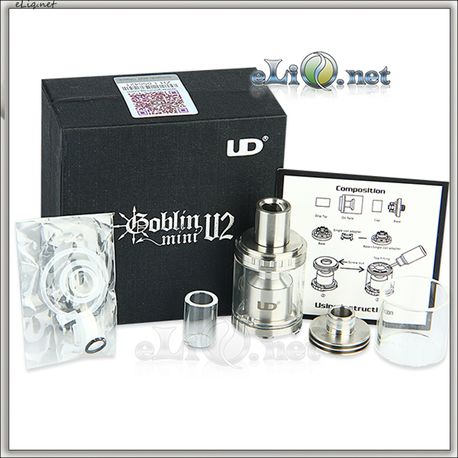 UD Goblin mini V2 RTA Tank Atomizer - 3ml - обслуживаемый атомайзер-танк. Мини Гоблин в2