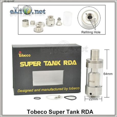 Tobeco Original Supertank RDA - 4 ml - обслуживаемый атомайзер.