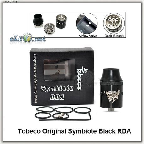 Tobeco Original Symbiote. Обслуживемый атомайзер для дрипа. Оригинал