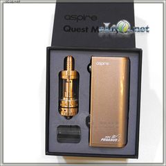 Aspire Quest Mini Kit  (Triton Mini Tank and Pegasus Mini Box MOD) - стартовый набор, вариватт, ТК