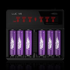 Efest LUC V6 2Amp/ Интеллектуальное цифровое зарядное устройство