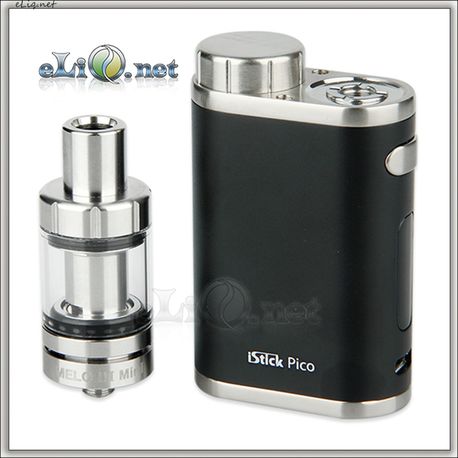 75W Eleaf iStick Pico TC + Melo 3  - боксмод варивольт-вариватт Айстик + клиромайзер-танк. Набор